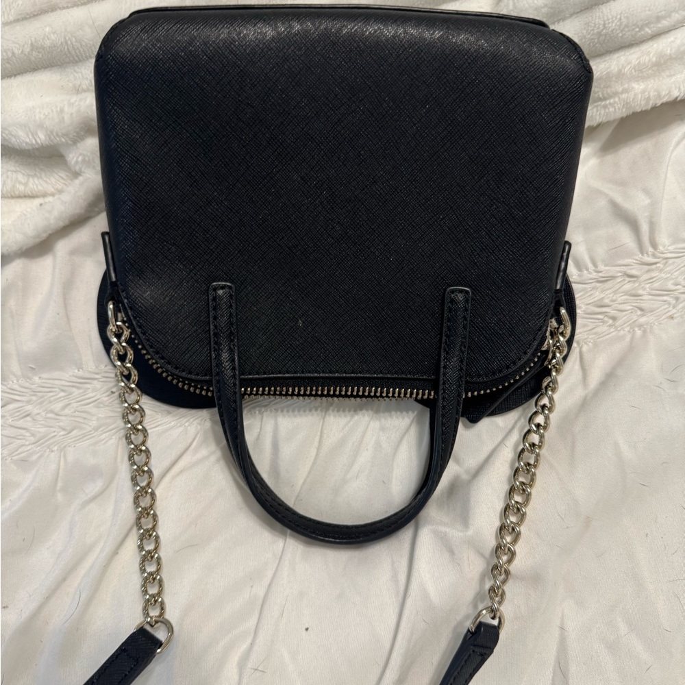 Kate Spade Minnie Mouse Mini Maise Black Bag with Red Polka Dot Bow Bag EUC - Picture 9 of 11